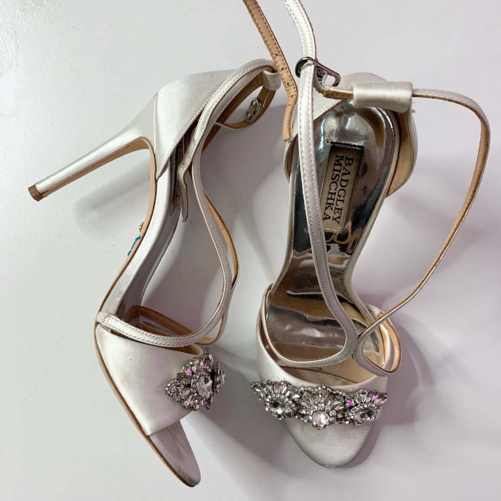 Badgley Mischka Vanessa embellished sandals